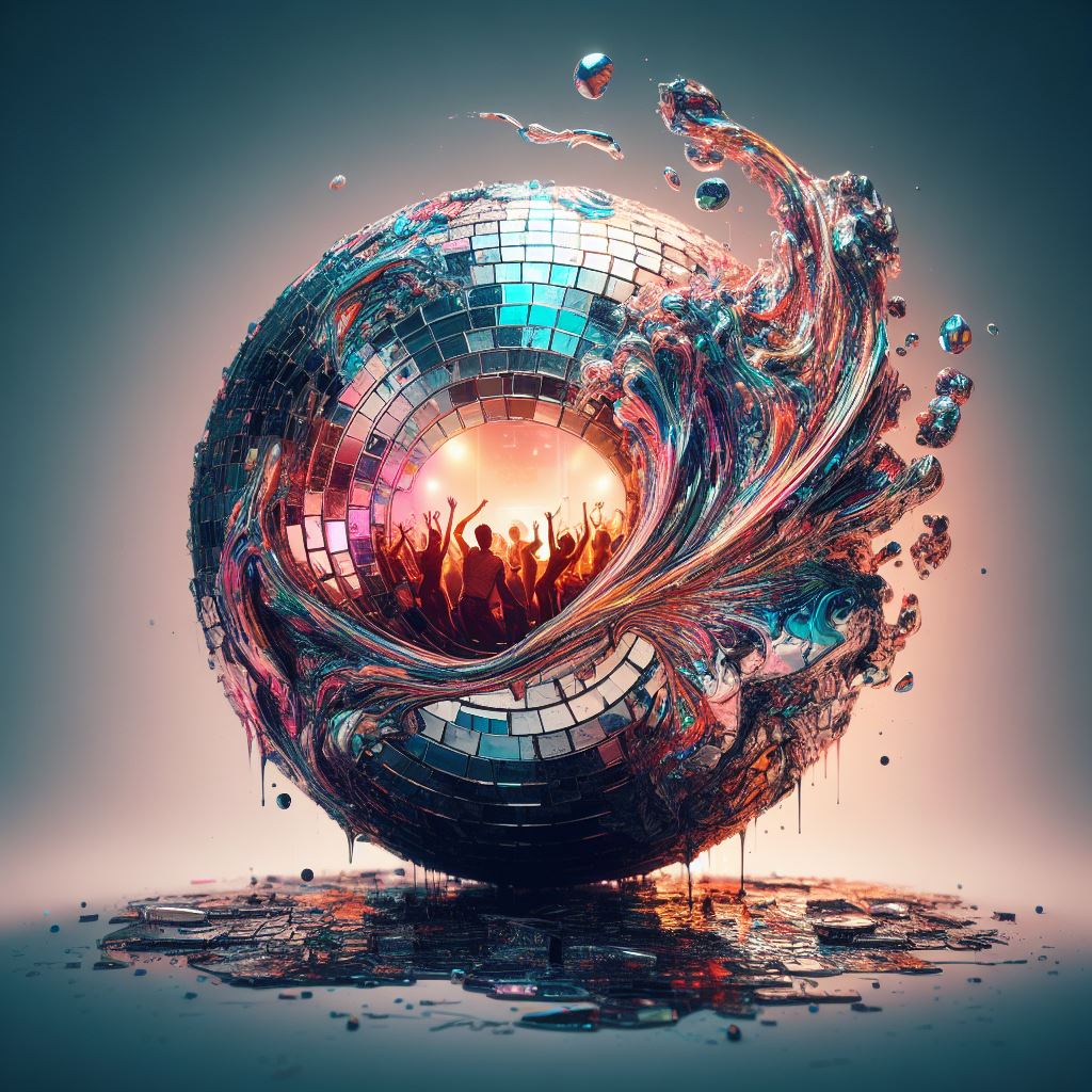 Global disco mirrorball